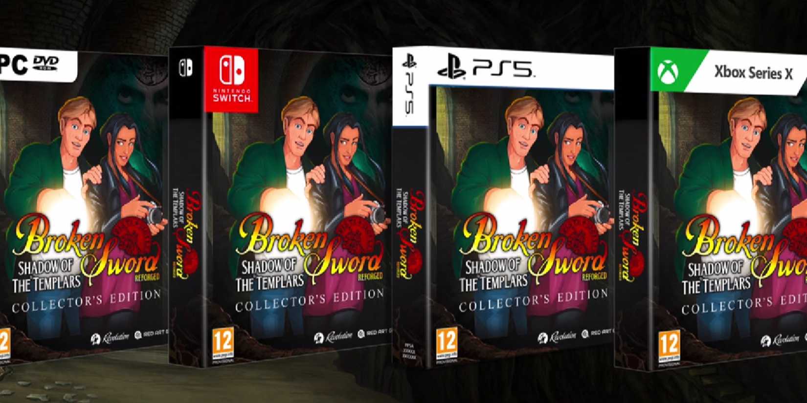Broken Sword physical collector's edition on all platforms.