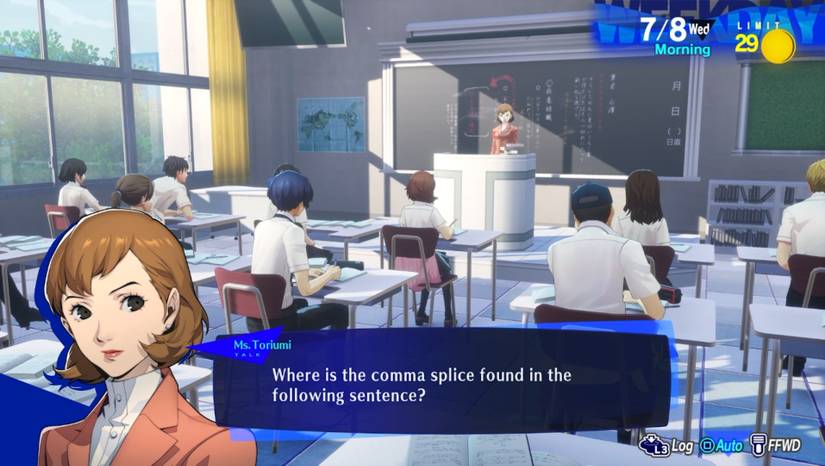 What Can You See When You Connect To The Network In Persona 3 Reload?
