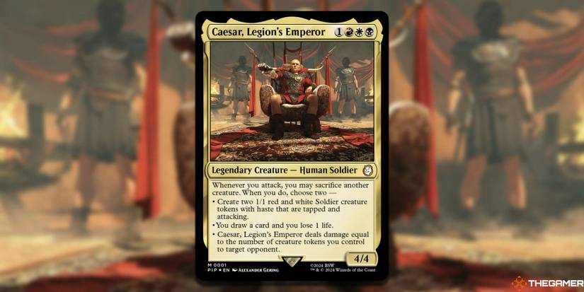 caesar mtg card Magic The Gathering - Outlaws of Thunder Junction main image 0