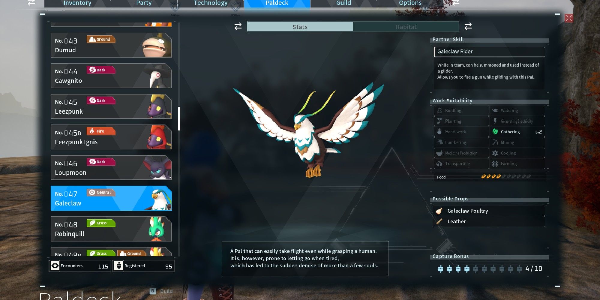 The Best Glider Pals In Palworld