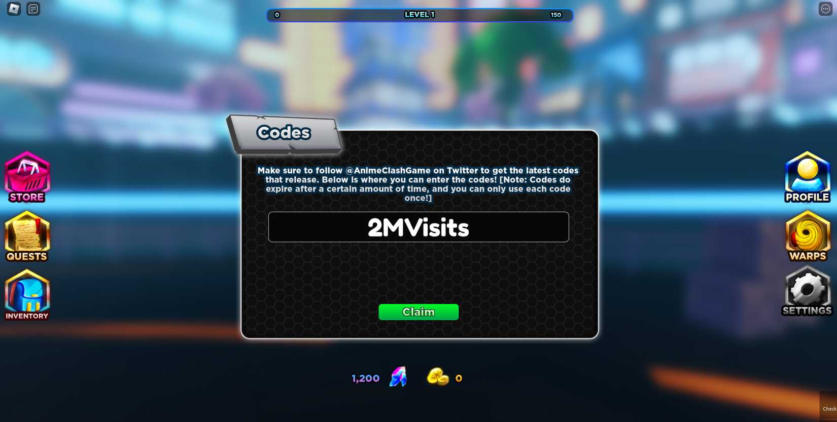 Anime Revenge Codes - Roblox
