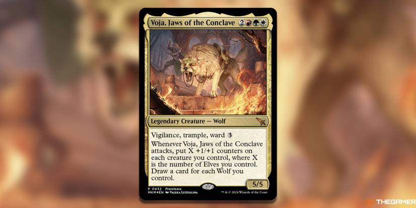Mtg Precon Voja, Jaws Of The Conclave - Custom For Magic: The Gathering  Commander Deck