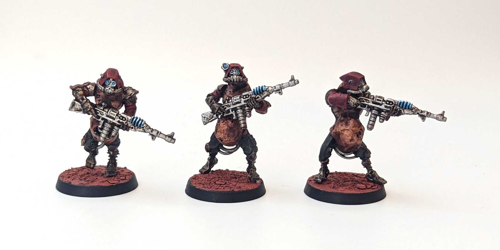 warhammer 40000 converted dark mechanicus skitarii