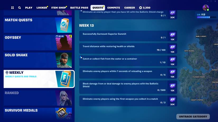 How To Complete All Weekly Quests In Fortnite Chapter 5, Season 1