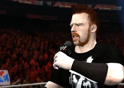 WWE 12 Screenshot Of Sheamus On Mic