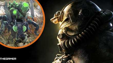 Honey Beast and Brotherhood of Steel member from Fallout 76.