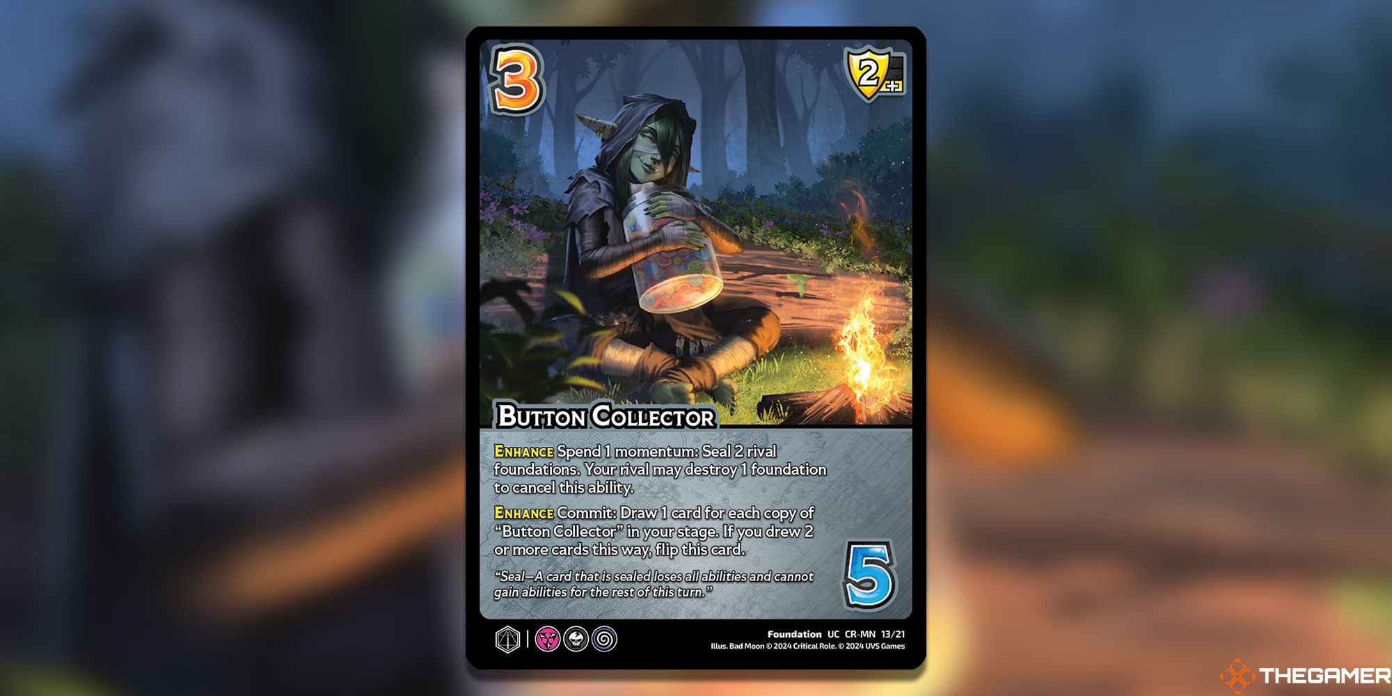 Every Card In The Critical Role: Mighty Nein Challenger Series Deck -  UniVersus