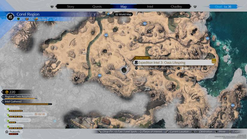 Every Corel Location In Final Fantasy VII Rebirth