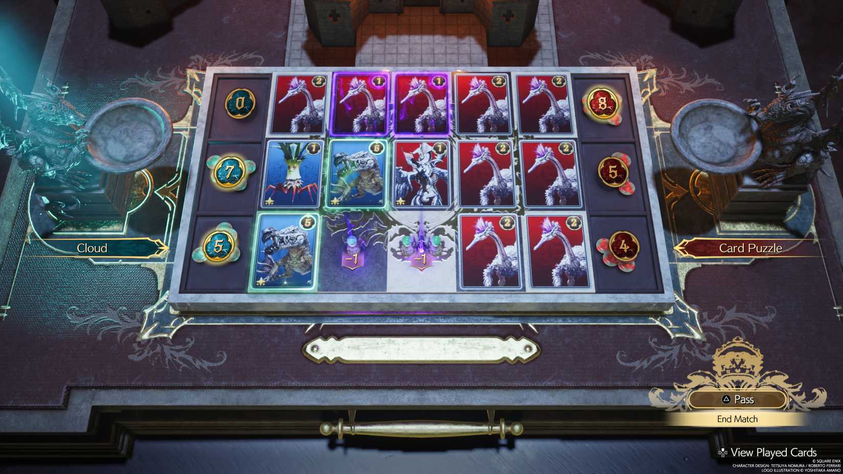 All Card Carnival Puzzle Solutions In Final Fantasy 7 Rebirth