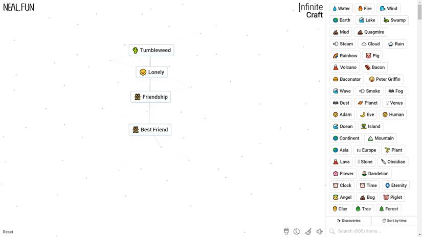 How To Craft Best Friend In Infinite Craft