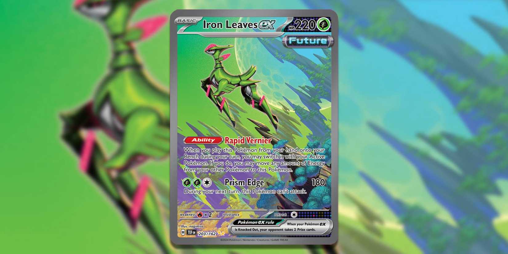 iron leaves pokemon card price TCG: EX Battle Deck +60 damage Iron Leaves ex - Temporal