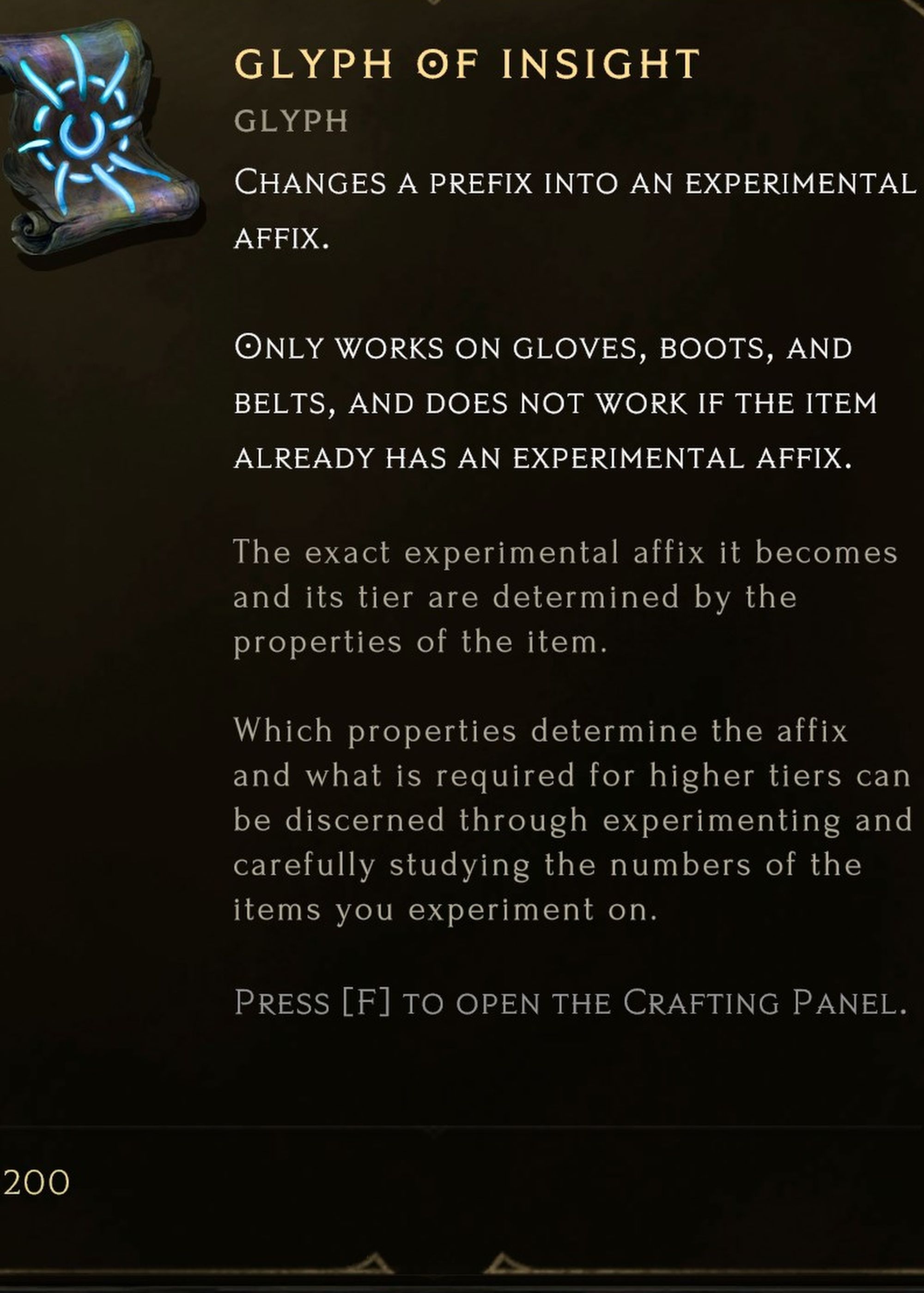 What Are Experimental Items In Last Epoch?
