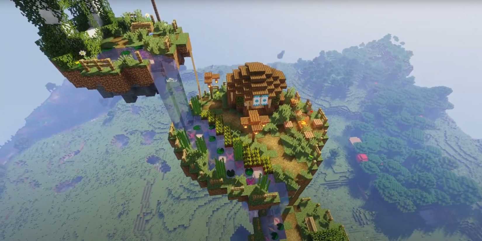Flooting Base Minecraft Floating House MSS Moog's Soaring Structures Minecraft