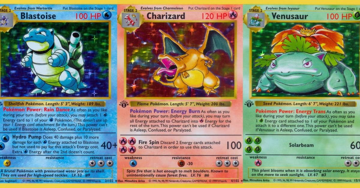 The Most Valuable Base Set Pokemon TCG Cards The Most Valuable Base Set Pokemon TCG Cards