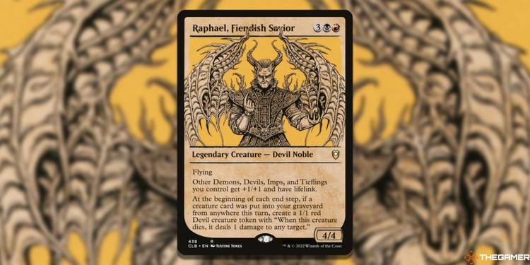 The Best Cards For A Raphael, Fiendish Savior Commander Deck In MTG The Best Cards For A Raphael, Fiendish Savior Commander Deck In MTG