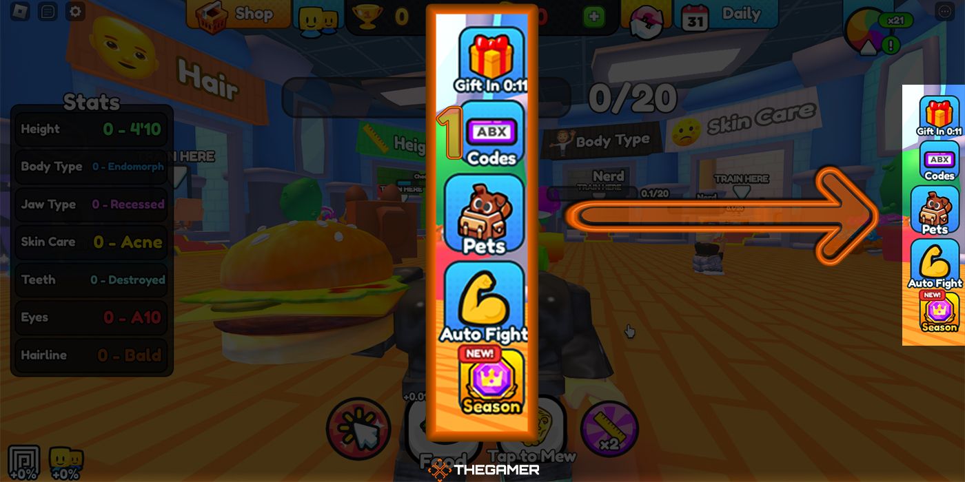 Mewing Simulator Codes For Roblox