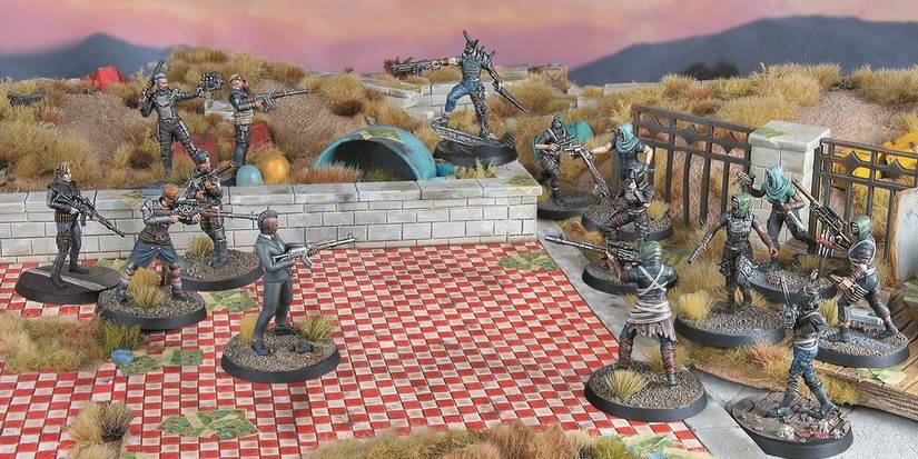 rival ganas fight in the fallout factions of the nuka world