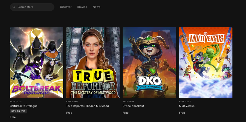 MultiVersus Has Popped Back Up On The Epic Games Store