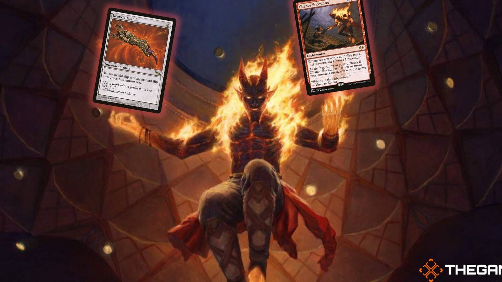 mtg flip cards commander DeckDwell Deck Box 100 Card Holder with Display Window Red Commander card that makes players