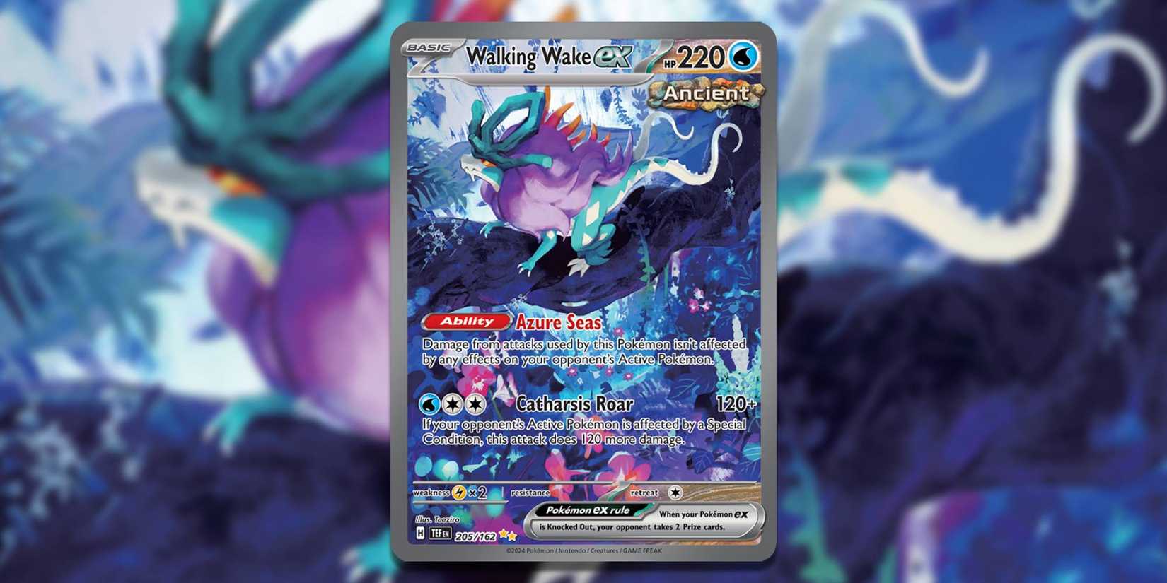 walking wake pokemon card value Pokemon Paradox Clash (Walking Wake ex / Iron Leaves ex) Tin – Columbia  Hobby - Sports Card Boxes - Toploaders main image 1