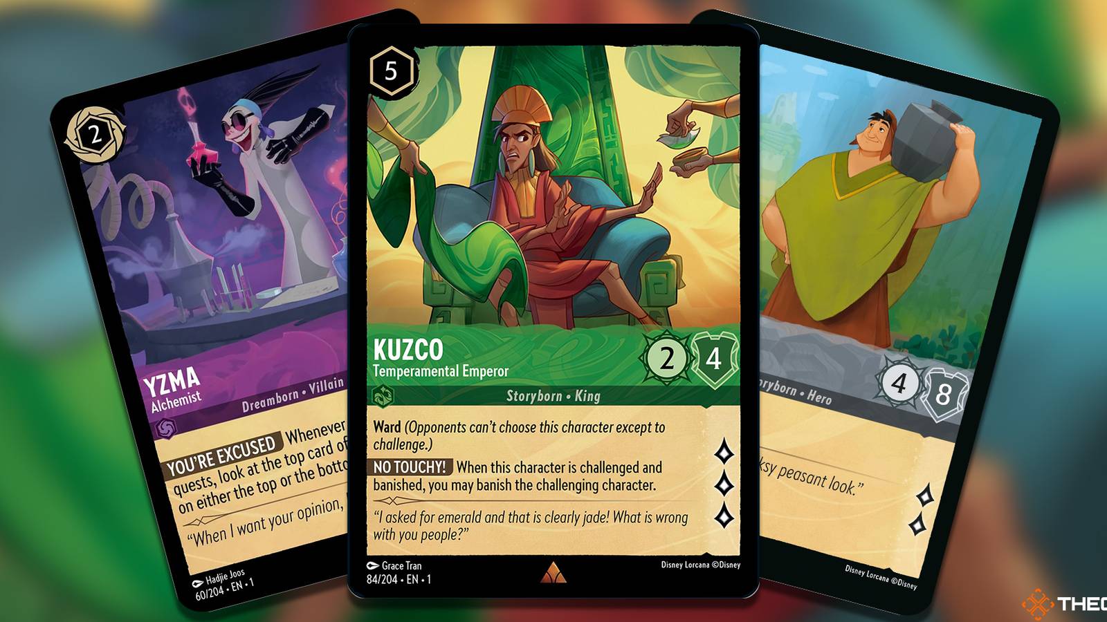 The Best Emperor's New Groove Cards In Disney Lorcana