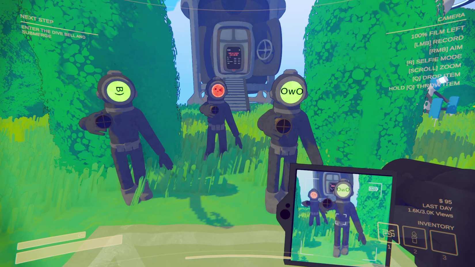 Content warning: The film crew was caught on camera while on base.