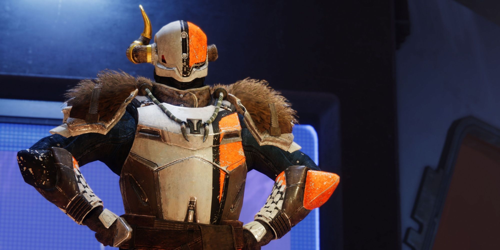 Destiny 2 Lord Shaxx In Hall Of Champions Close Up