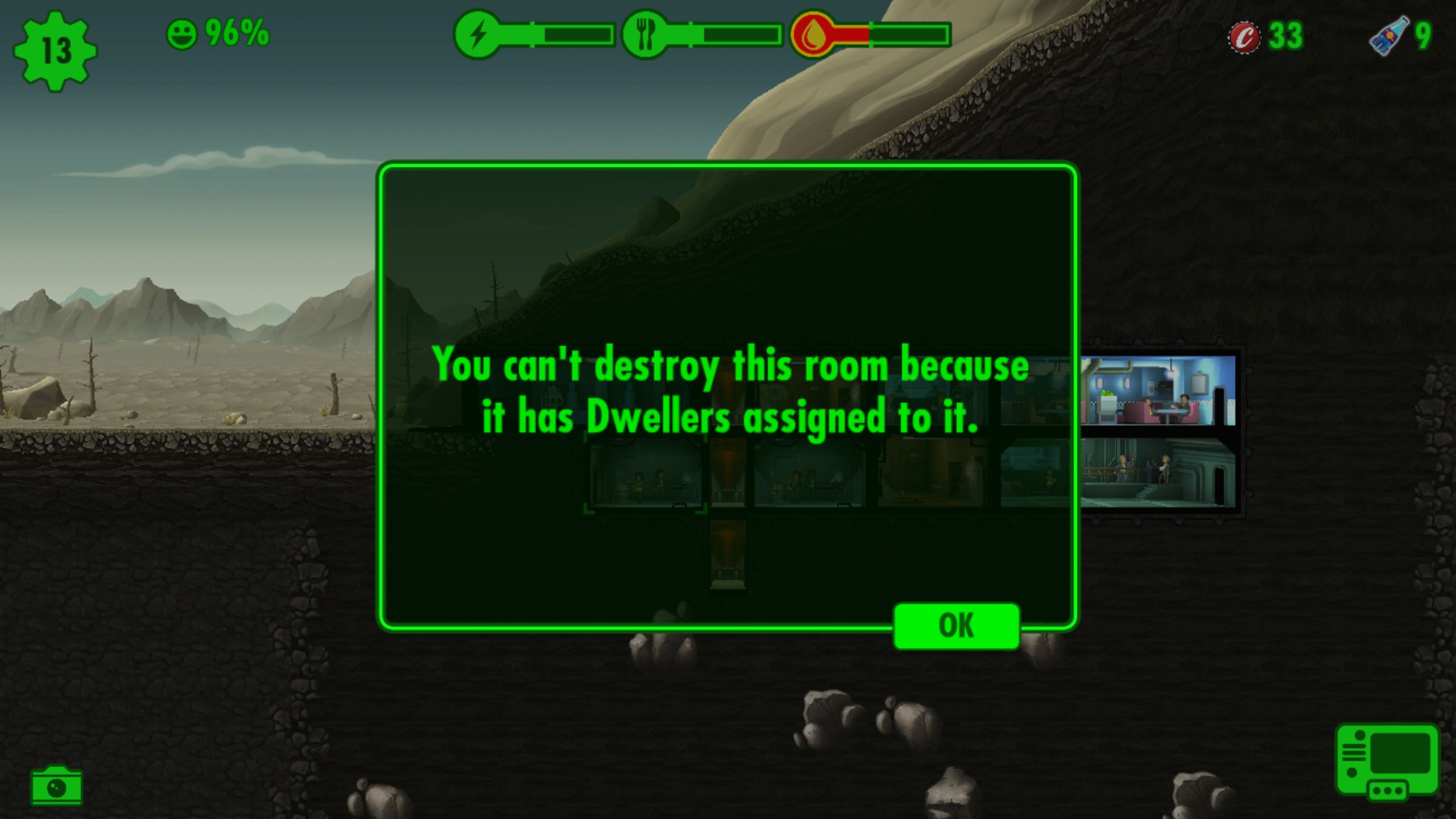 How To Delete And Move Rooms In Fallout Shelter