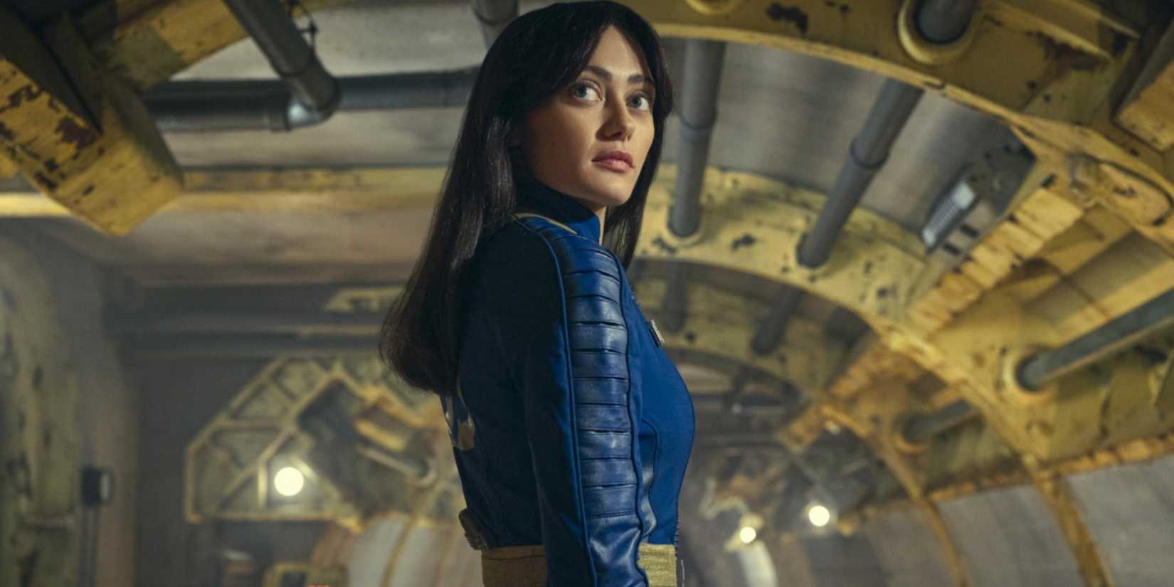 Fallout TV Show - Ella Purnell as Lucy MacLean in Vault 33.