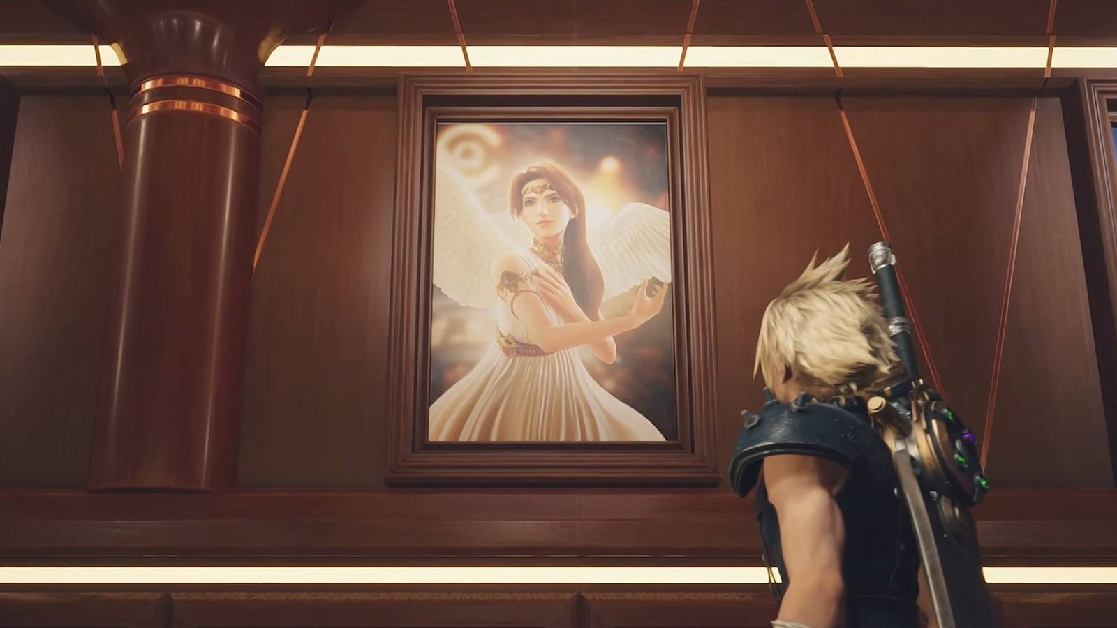 Cloud Has A Unique Line When Visiting Jessie's Portrait In Final ...