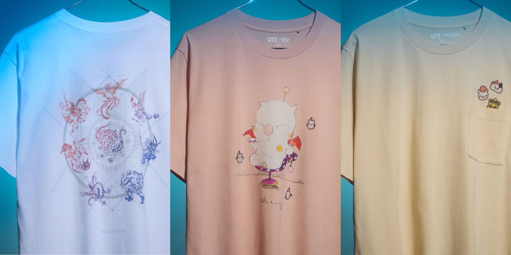 Uniqlo Reveals Final Fantasy 14, 16 And Pixel Remaster T-Shirts