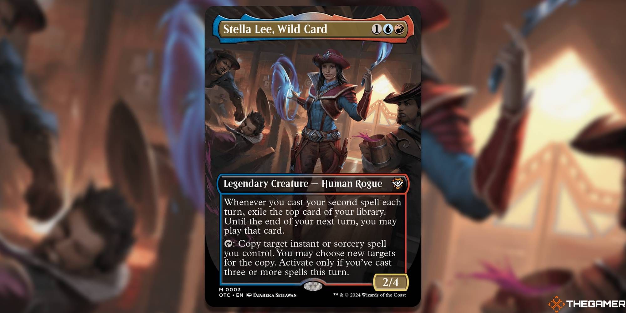 mtg stella lee wild card  Learn cEDH Activate only if youve cast three or more spells this turn Outlaws Of Thunder Junction's Commander