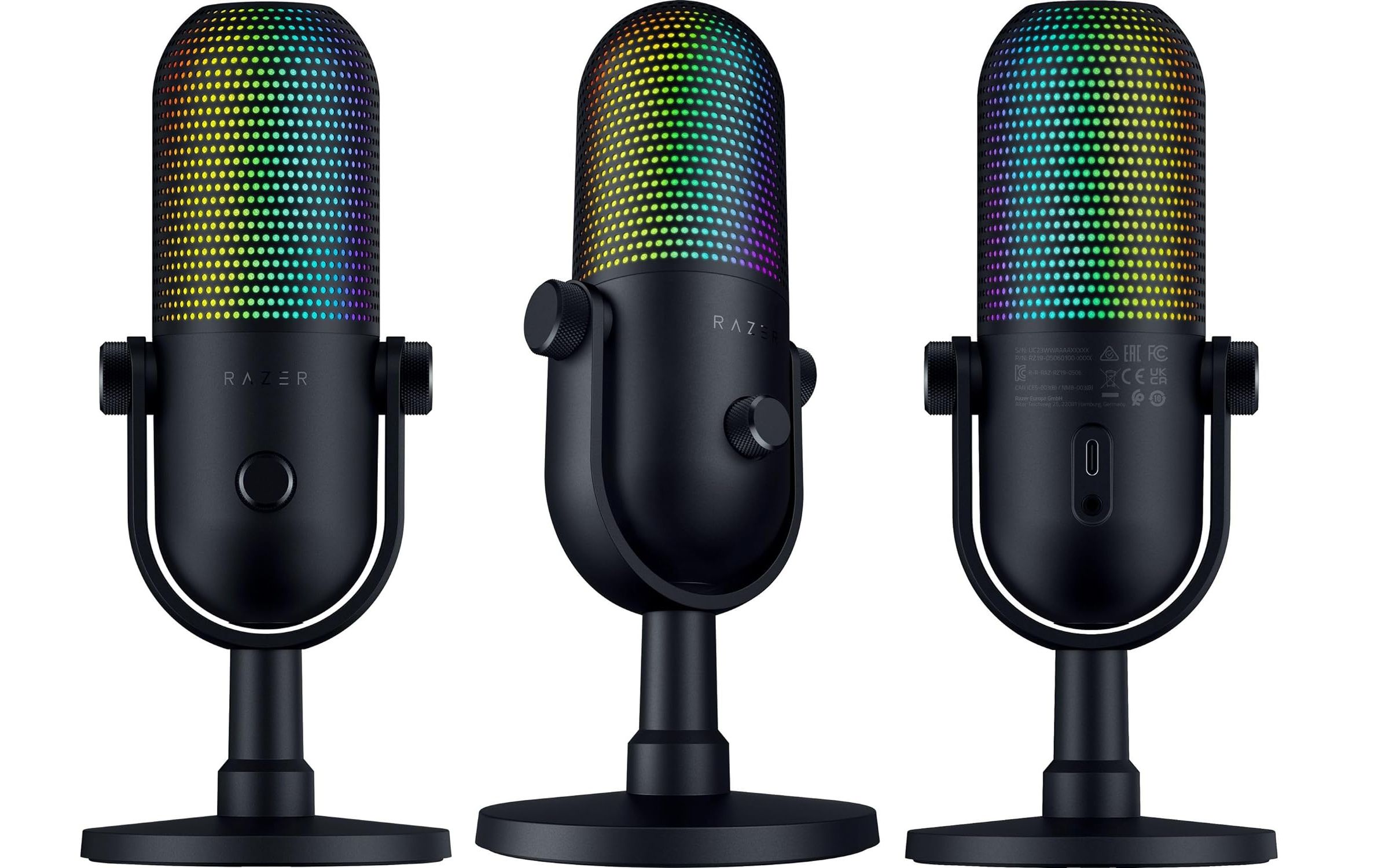 新品　未開封　RAZER SEIREN V3 CHROMA Amazon.com: Razer Seiren V3 Chroma RGB USB Microphone