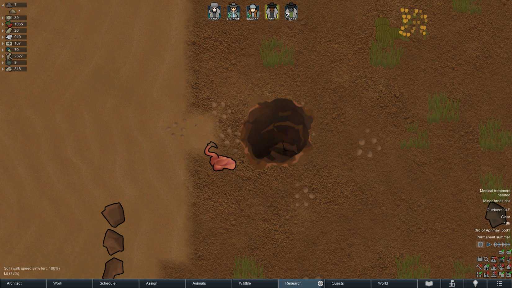 Best Entities To Farm Bioferrite In Rimworld Anomaly