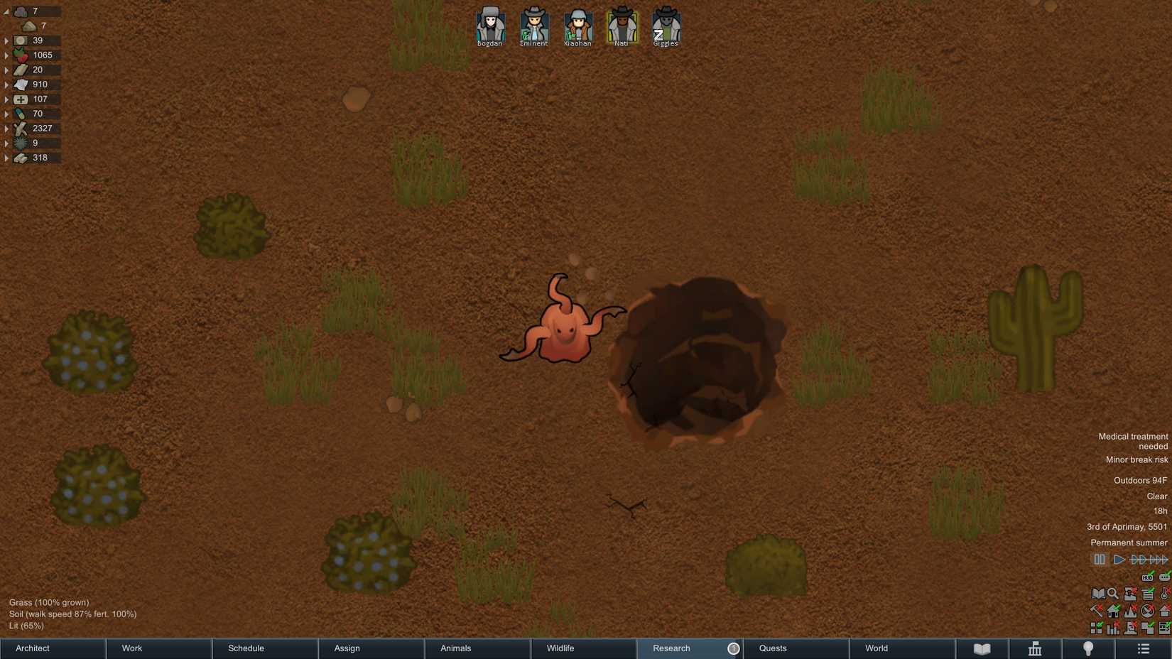 Best Entities To Farm Bioferrite In Rimworld Anomaly