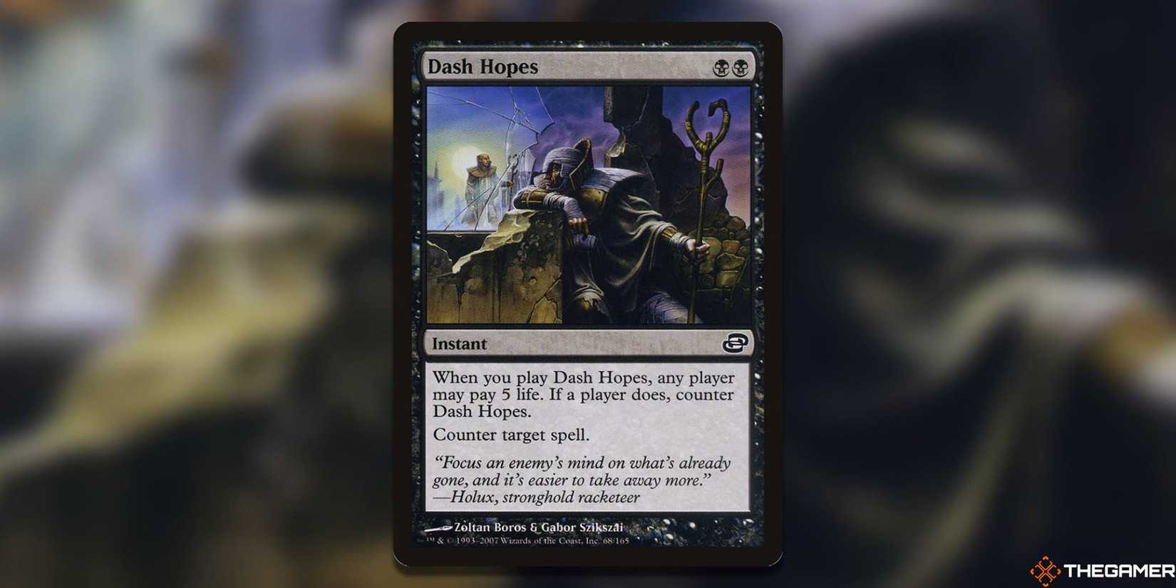 mtg black counterspell cards My take on a black counterspell : r/custommagic