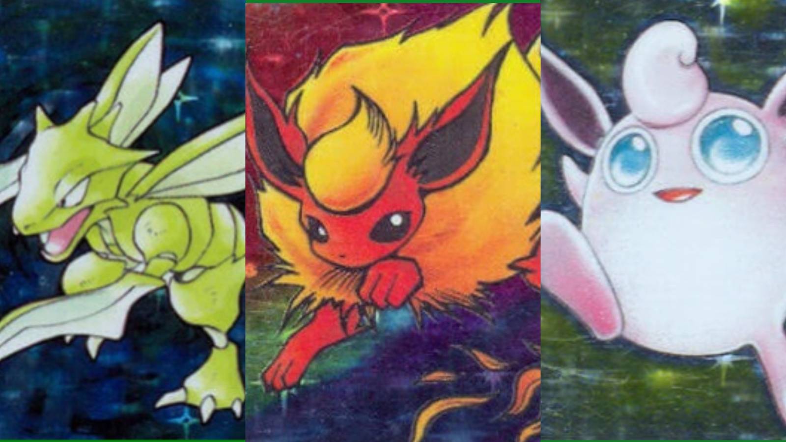 pokemon jungle pack card list Complete Set (64/64) 1999 These packs are in very nice condition Complete 1st Edition Jungle Set