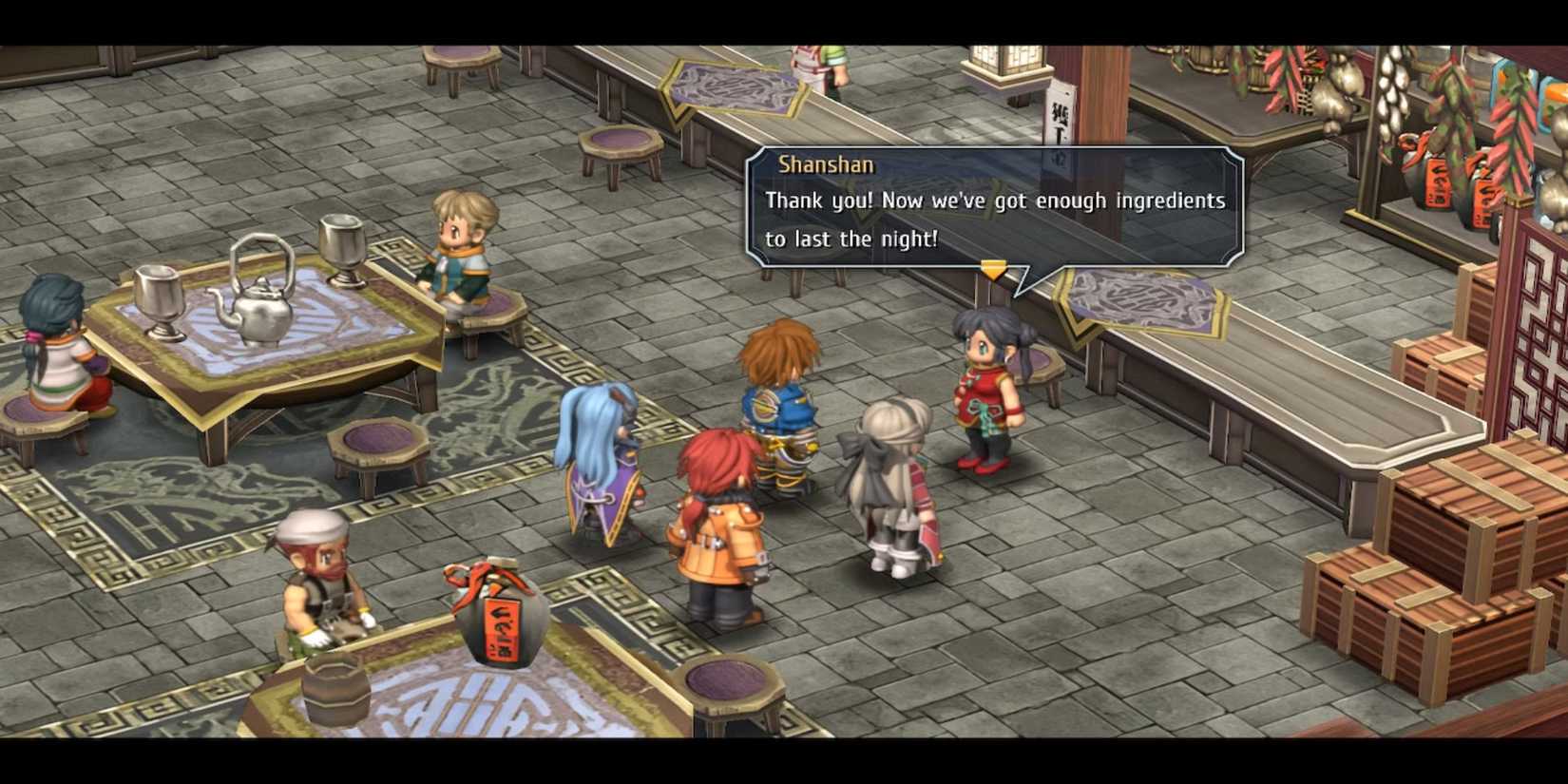 مسیرهایی از Zero Party در حال صحبت با شانشان 