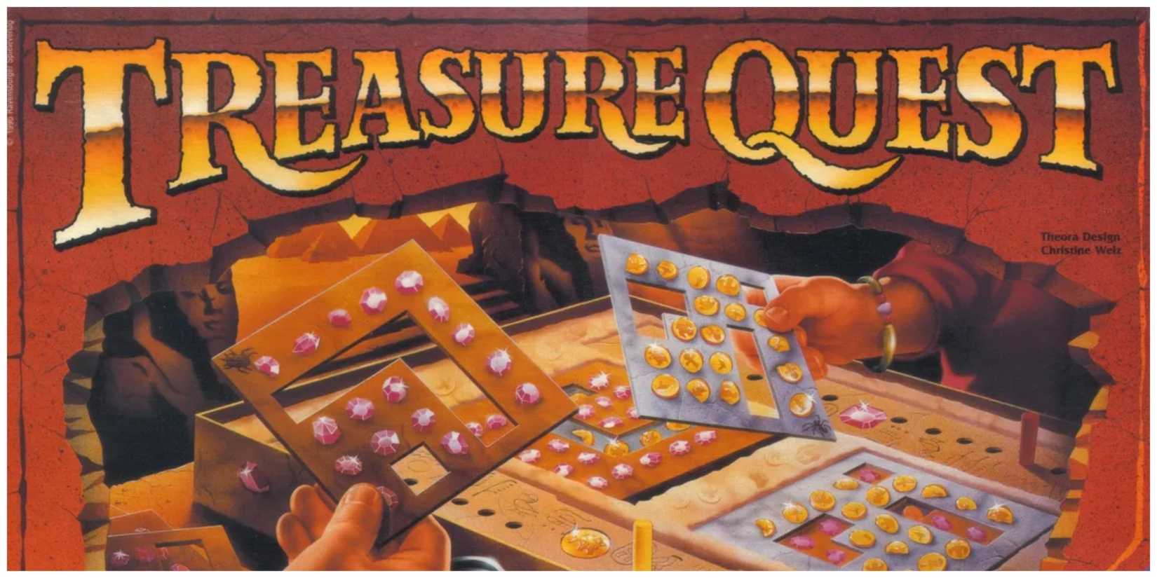 A picture of the cover of Treasure Quest.