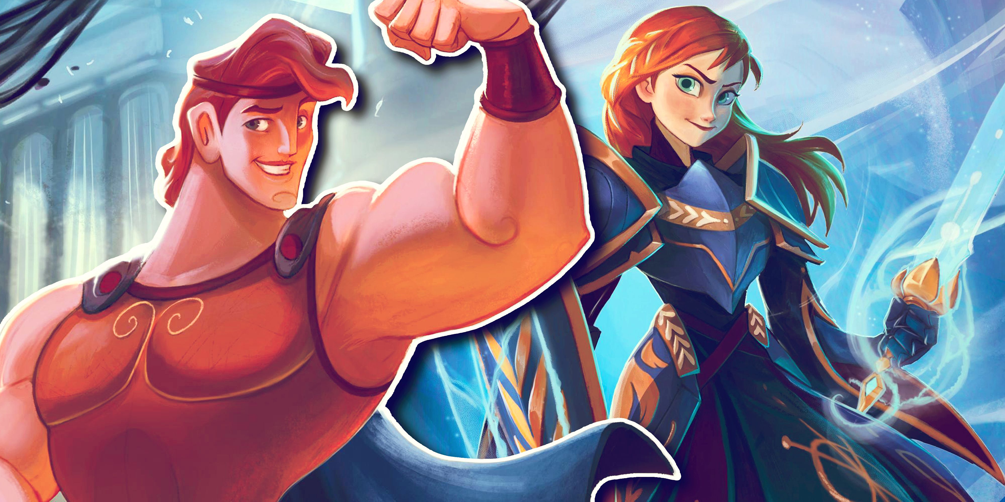 How To Upgrade The Sapphire/Steel Starter Deck From Ursula's Return In  Disney Lorcana
