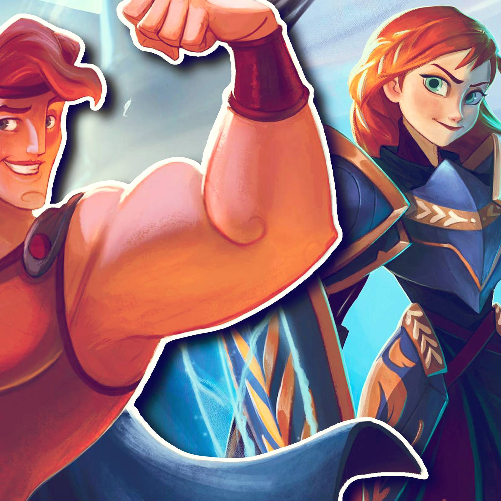 How To Upgrade The Sapphire/Steel Starter Deck From Ursula's Return In  Disney Lorcana