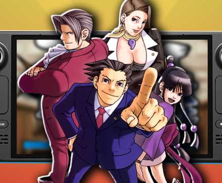 Phoenix Wright On Steam Deck