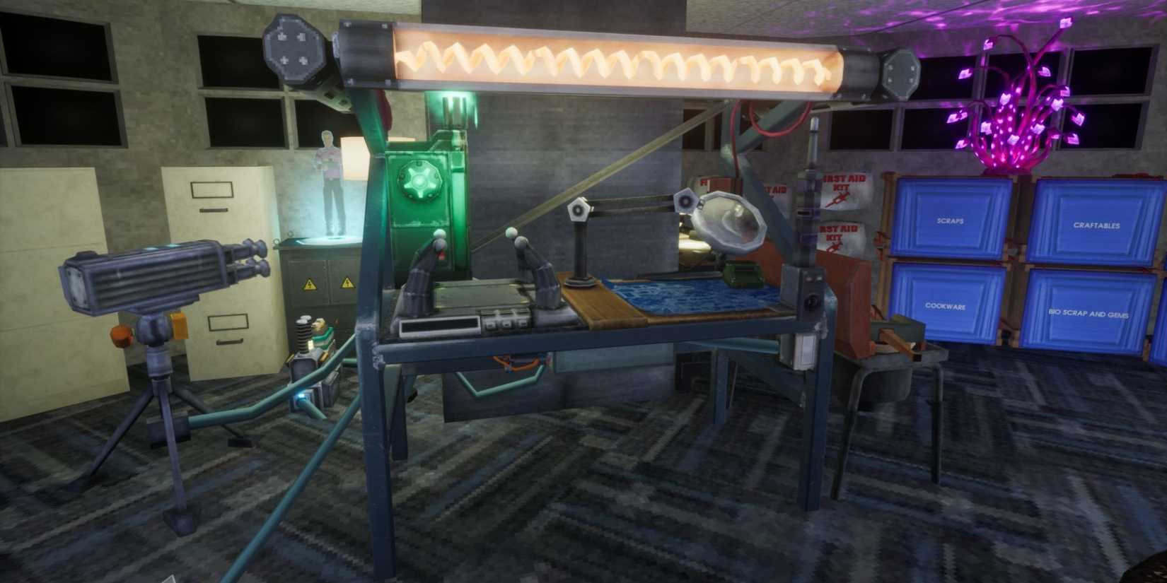 Fully upgraded crafting bench in Abiotic Factor