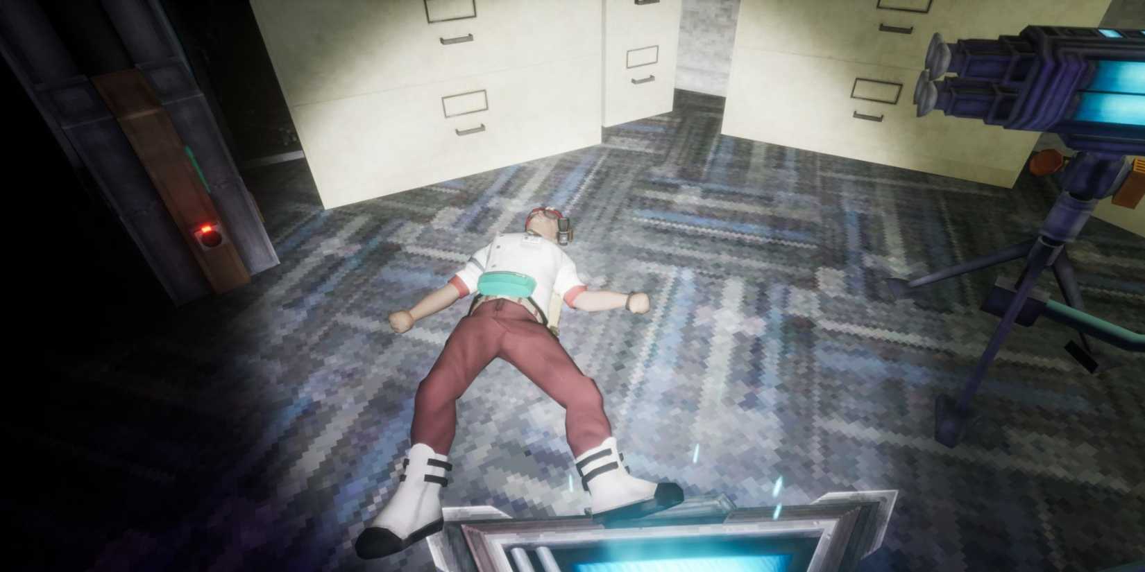 A dead player in Abiotic Factor