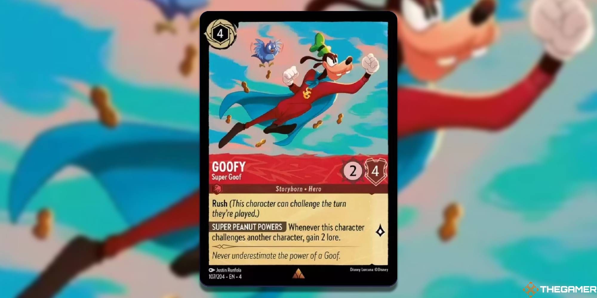 GOOFY Super Goof エンチャンテッド Lorcana ロルカナ GOOFY Super Goof エンチャンテッド Lorcana ロルカナ - メルカリ