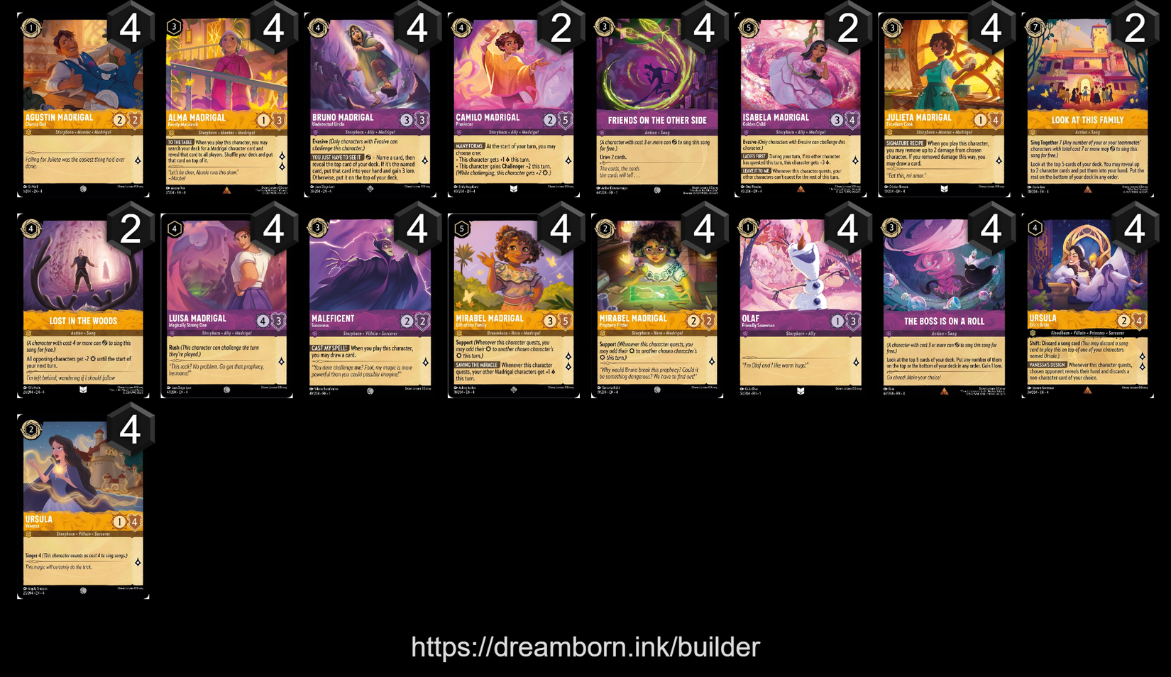 lorcana amber amethyst starter deck list Disney Lorcana: Ursula's Return (Amber & Amethyst) The Eternal Forge Play with friends with their own decks and get ready for spellbinding excitement What are the best cards