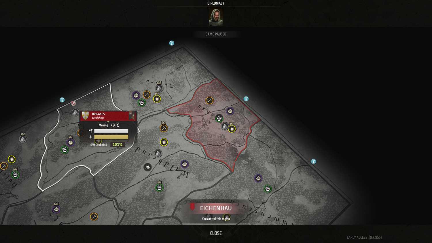 Mercenaries Map How Mercenaries Work In Manor Lords
