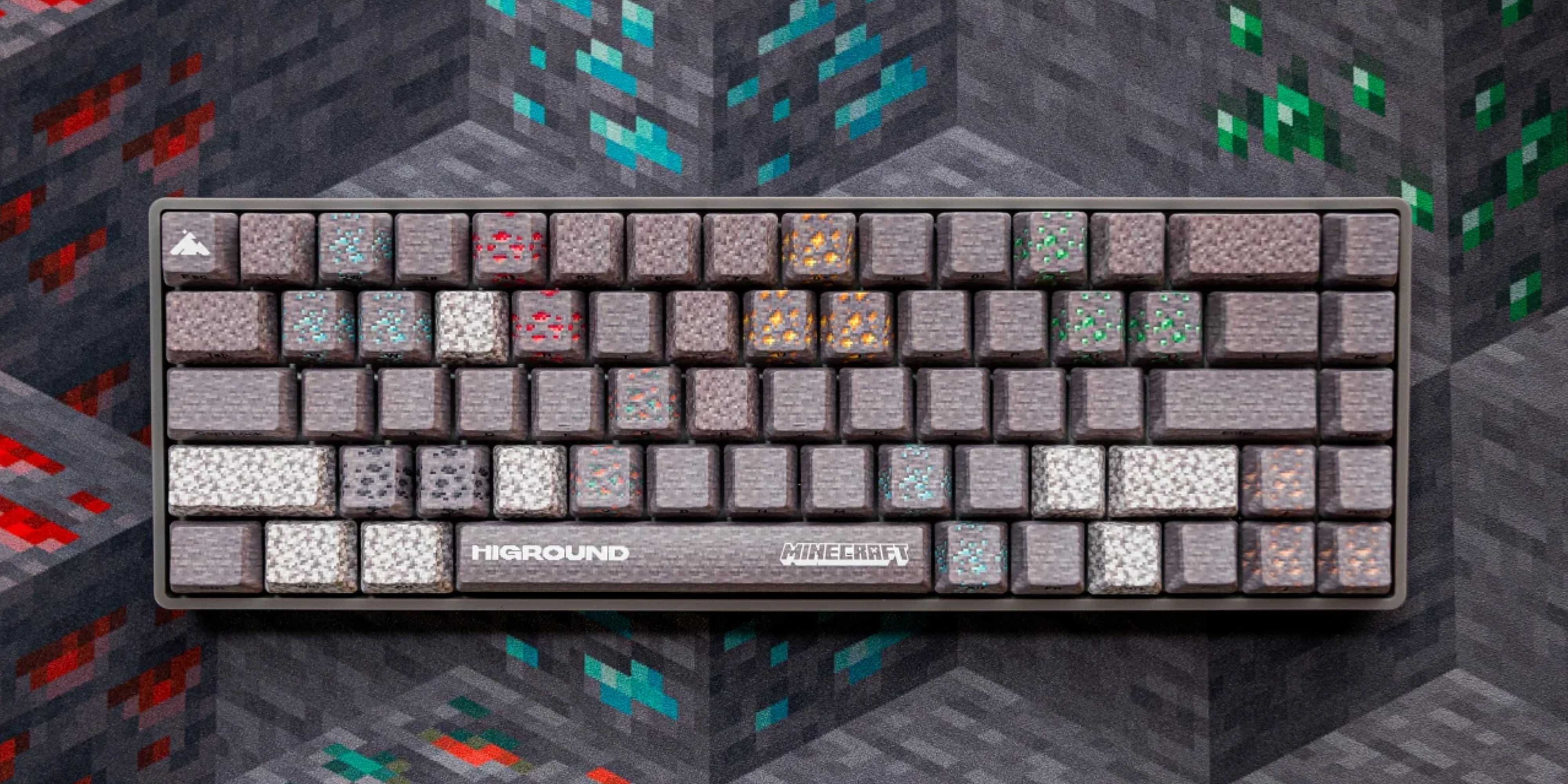 Keyboard Blocks Minecraft Minecraft's Highground Keyboard Collection Turns Your Keys Into Blocks