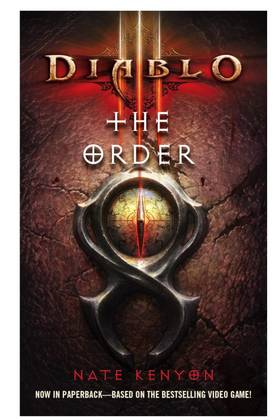 The cover of Nate Kenyon's novel, Diablo III: The Order.
