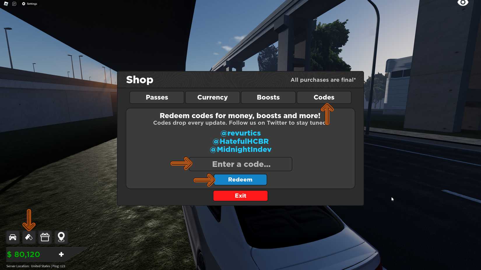 How Do I Redeem Midnight Chasers: Highway Racing Codes? thegamerimages.com